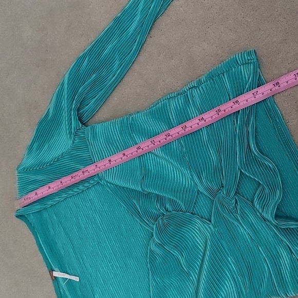 Free People NEW Leah Twist Tube Top Teal XS - Picture 12 of 14